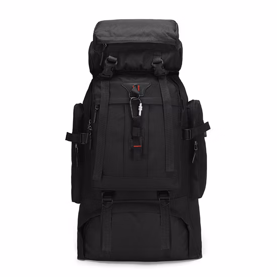 Militärischer taktischer Rucksack aus Nylon mit Rahmenträger, Bogen- und Gewehrrucksack