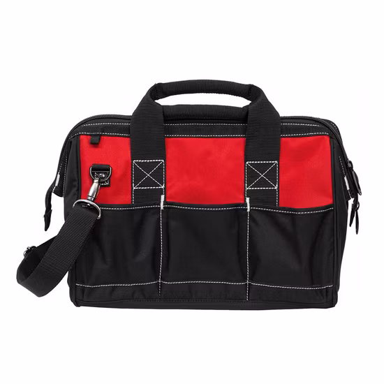 Großhandel, kundenspezifischer tragbarer Polyester-Elektriker-Rollwagen, robuster Arbeitsrucksack, Werkzeugtasche mit Rädern für Männer, aufrollbare Canvas-Taillen-Einkaufstasche