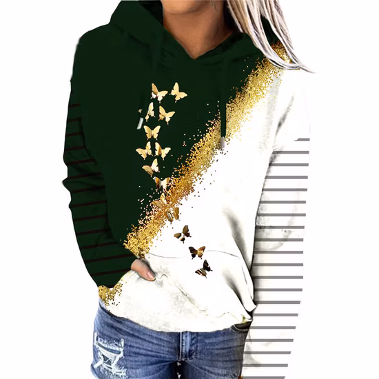 Herbst Winter Drucken Kapuze Sweatshirt Aibort Marke Mens Casual Lose Baumwolle Hoodies Straße Hip Hop Sport Jogging Kapuze Pullover